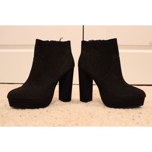 Black Heel Booties